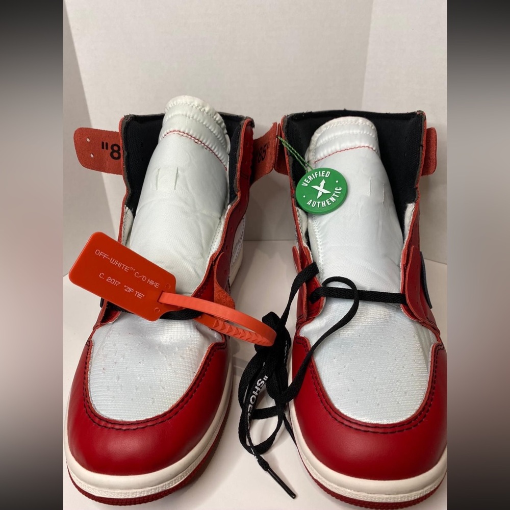Air jordan 1 off white retro high Chicago mens size 12 new with box